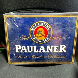 Vintage Paulaner Brewery Sign